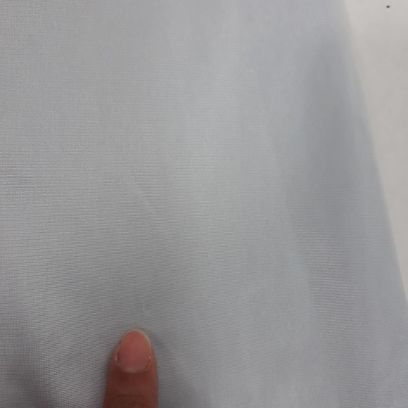 VINTAGE Vanity Fair Sz S Baby Blue Lace Nightgown Button Down Made in USA Pocket - Picture 9 of 11